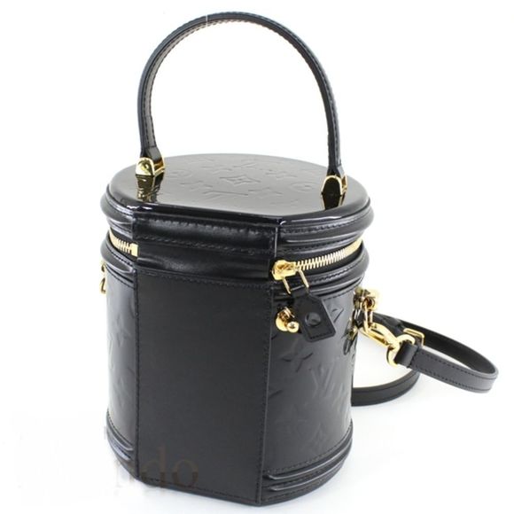 Louis Vuitton Vanity Bag PM Monogram Vernis Black Shoulder Bag - Picture 4 of 6